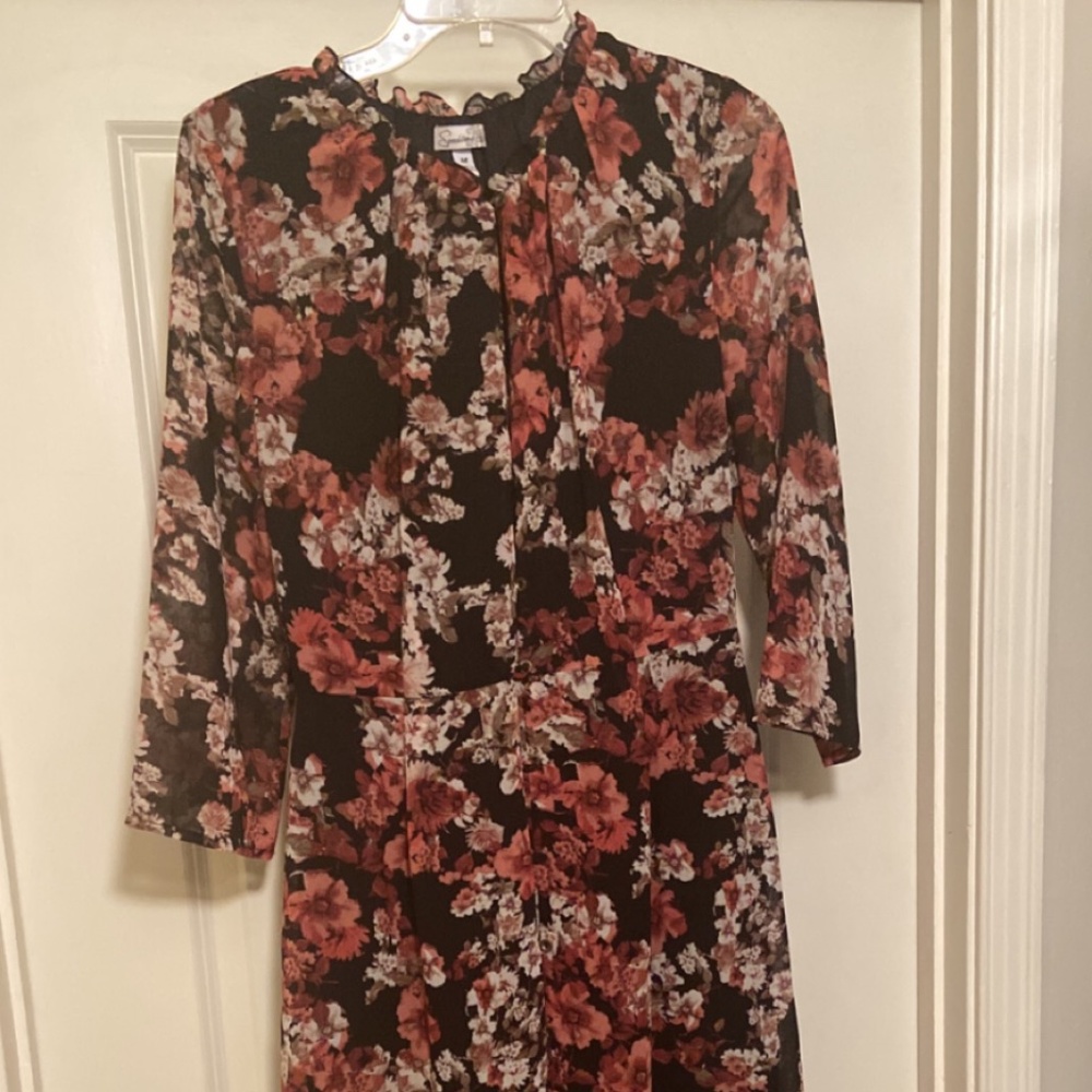 Floral maxi dress